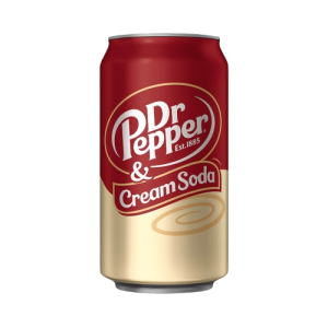 Dr Pepper & Cream Soda 355ml