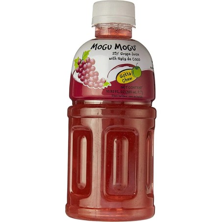 Mogu Mogu Grape Juice with Nata de Coco - 320ml