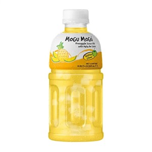 Mogu Mogu Pineapple Juice with Nata de Coco - 300ml