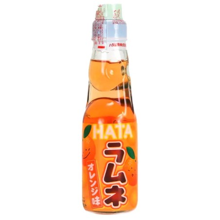 Orange Ramune Soda - Refreshing Japanese Drink