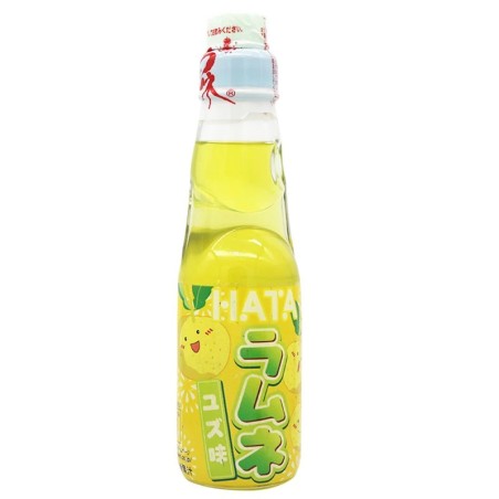 Yuzu Ramune Soda - Refreshing Japanese Citrus Drink
